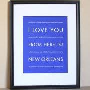 New Orleans art print, 8x10