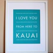 Kauai Art Print, 8x10