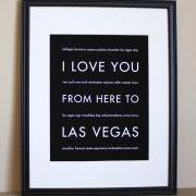 Las Vegas Art Print, 8x10